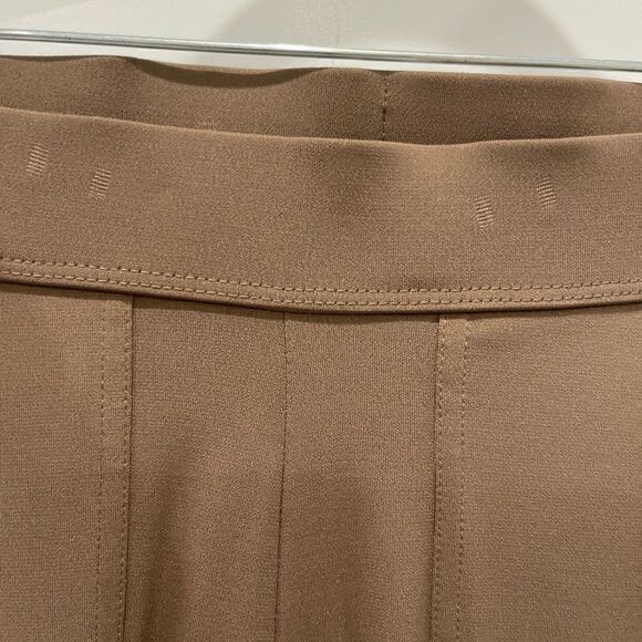 Lisa Rinna Collection Banded Bottom Knit Crop Pants In Dark Taupe.Size XXS - Picture 14 of 15